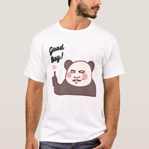 T-shirt Panda pouce levé mème drôle
