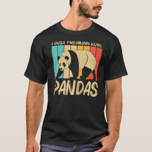 T-shirt Panda Pour Hommes Femmes Panda Ours Animal 2