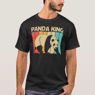 T-shirt Panda Pour Hommes Garçons Papa Panda Ours Animal