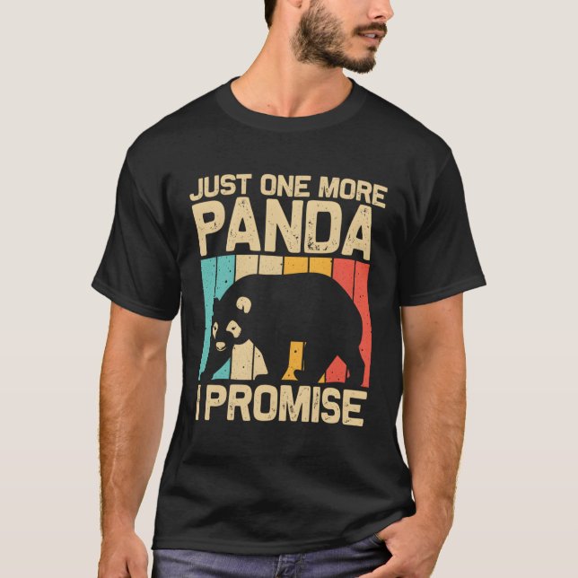 T-shirt Panda Pour Panda Ours Animal Zookeeper (Devant)