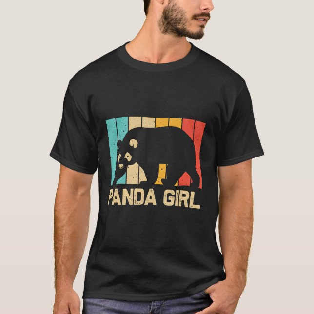 T-shirt Panda Pour Panda Ours Animal Zookeeper (Devant)