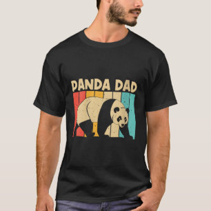 T-shirt Panda Pour Papa Père Panda Ours Animal