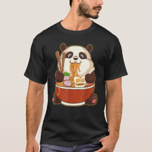 T-shirt PANDA POURVUE DE RAMEN  Rampe de consommation de p
