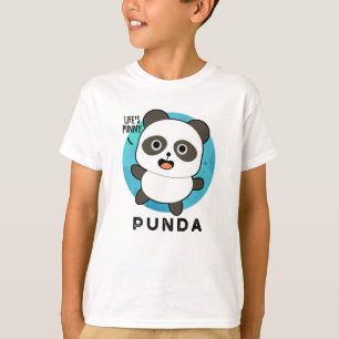 T-shirt Panda Pun Animal Punda Funny