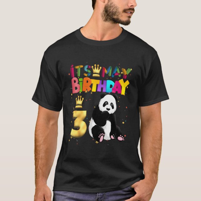 T-shirt Panda Py Animal 3Th Panda (Devant)