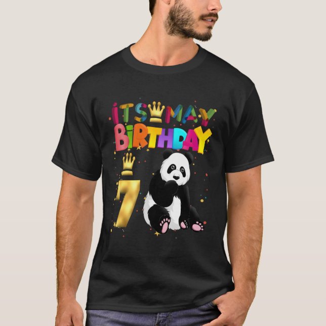 T-shirt Panda Py Animal 7E Panda (Devant)