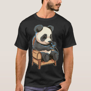 T-shirt Panda Quand Je Vais Pour Tous Les Joueurs De Temps