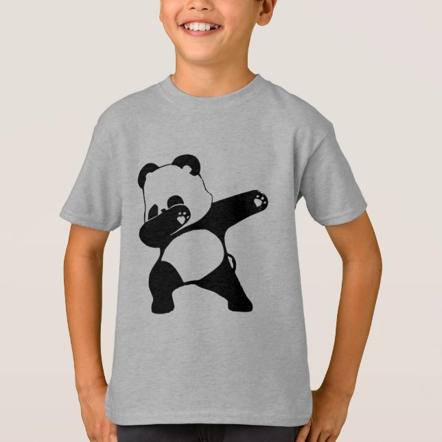 T-shirt Panda qui dab  (Devant)
