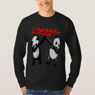 T-shirt Panda qui fait dabber Amour Panda Mignon Animal Ou