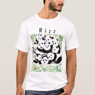 T-Shirt Panda Rizz
