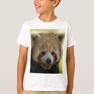 T-shirt Panda rouge