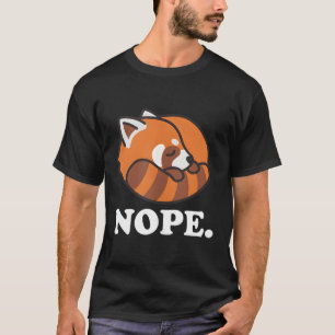 T-shirt Panda rouge