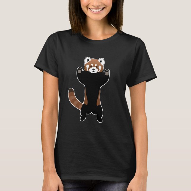 T-shirt Panda rouge (Devant)