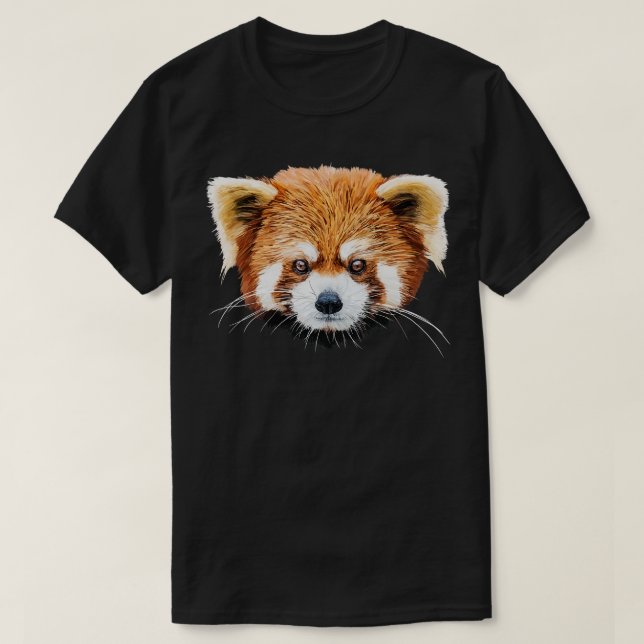 T-shirt Panda rouge (Design devant)
