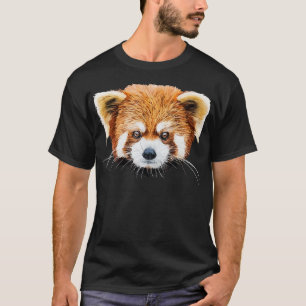 T-shirt Panda rouge