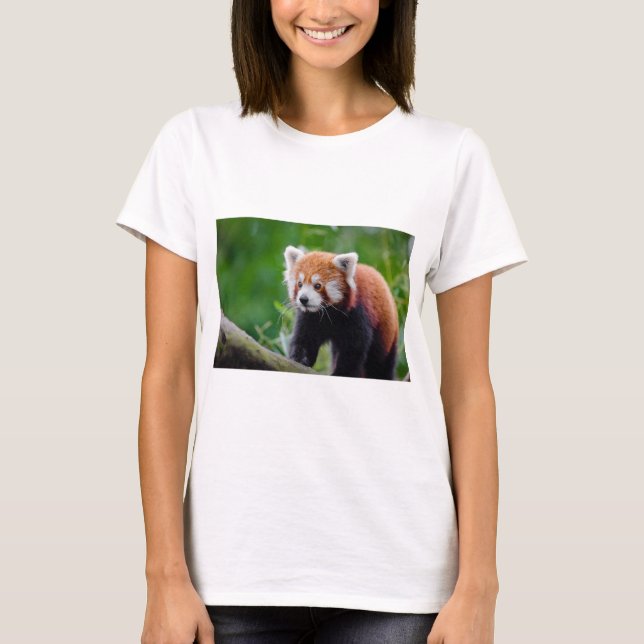 T-shirt Panda rouge (Devant)