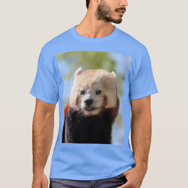 T-shirt Panda rouge (Devant)