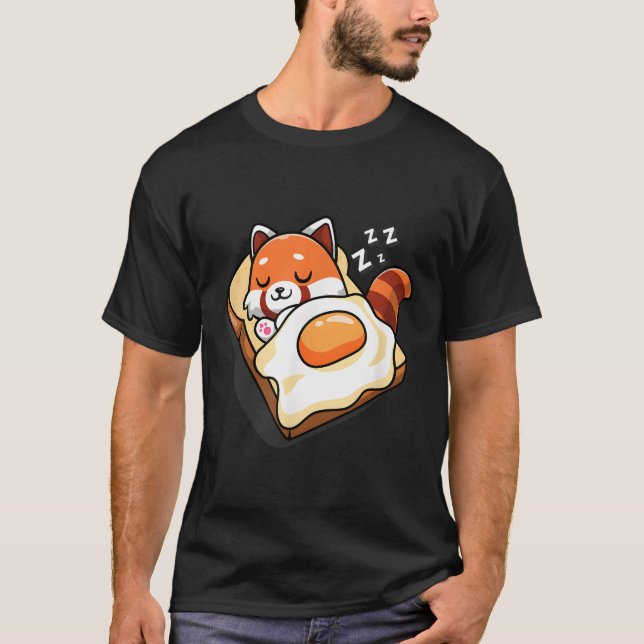 T-shirt Panda rouge (Devant)