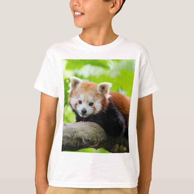 T-shirt Panda rouge (Devant)
