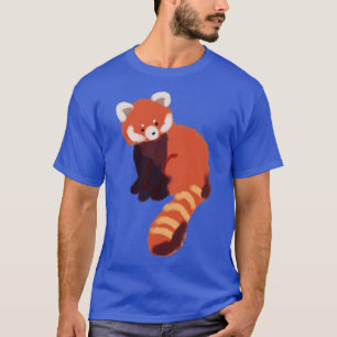 T-shirt Panda rouge mignon 23