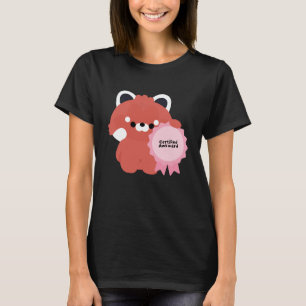 T-shirt Panda roux certifié maladroit
