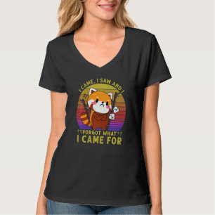 T-shirt Panda roux Citation de Panda roux pour hommes fe