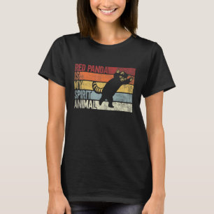 T-shirt Panda roux est mon animal spirituel Panda roux