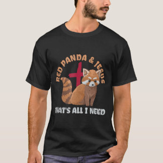 T-shirt Panda roux pour un expert en pandas roux