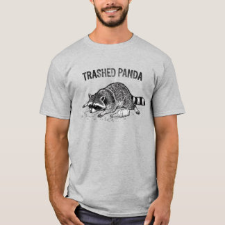 T-Shirt Panda Saccagé