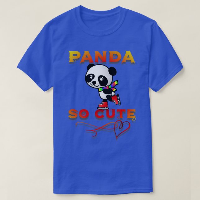 T-SHIRT PANDA SI JOLIE (Design devant)