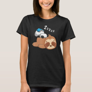 T-shirt Panda Sleeping Sloth Lazy Sloths Animal Graphisme