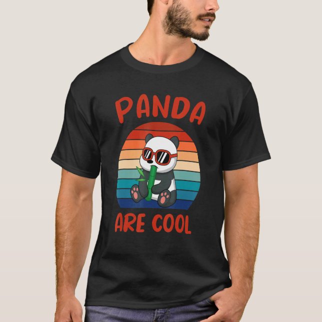 T-shirt Panda sont ours Cool Ours géant Panda Ours animal (Devant)