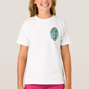 T-shirt Panda Support de Plante Enfants