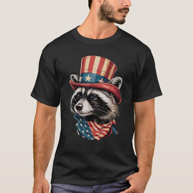 T-shirt Panda Trash (Devant)