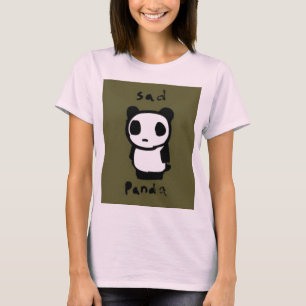 T-shirt Panda triste