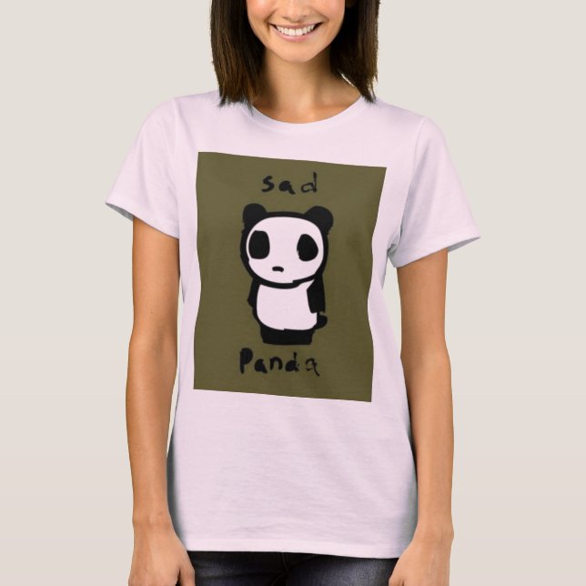 T-shirt Panda triste (Devant)