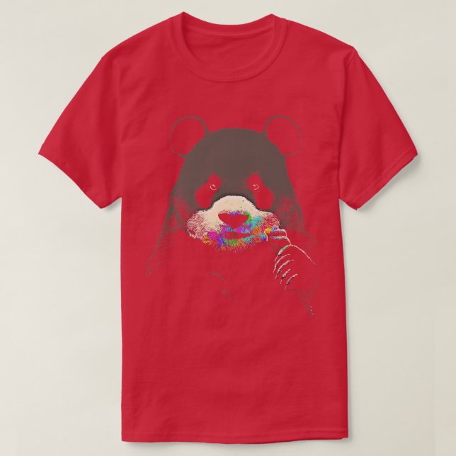 T-shirt Panda Unicorn (ML) (Design devant)