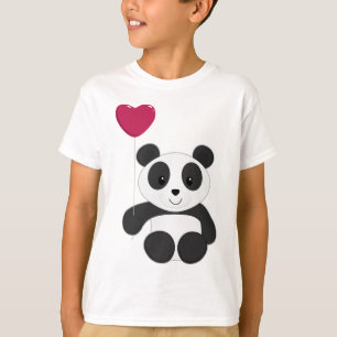 T-shirt Panda Valentine