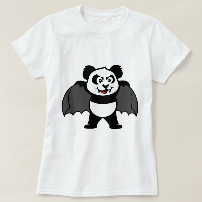 T-shirt Panda Vampire (Design devant)