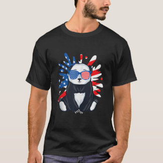 T-shirt Panda Wildlife Animal Zookeeper Panda Bear Usa