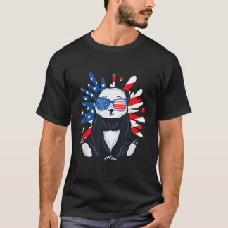 T-shirt Panda Wildlife Animal Zookeeper Panda Bear Usa