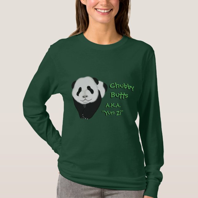 T-shirt pandacub,    ChubbyButts,    ChubbyButts, A.K.A."… (Devant)