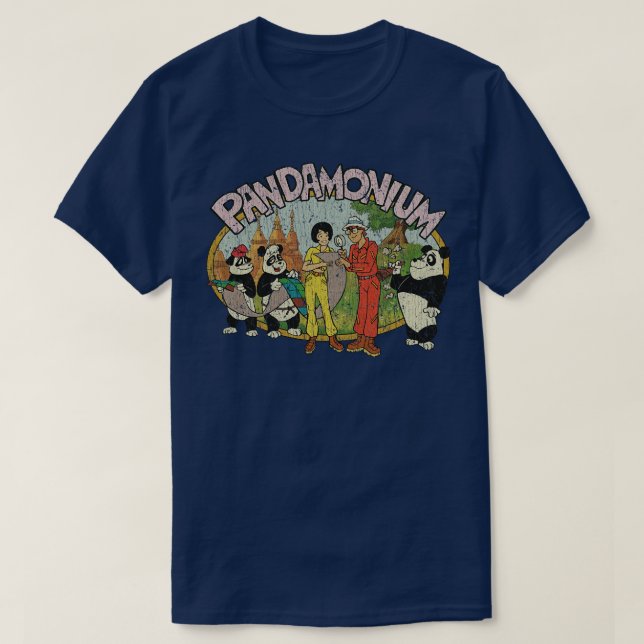 T-shirt Pandamonium 1982 (Design devant)