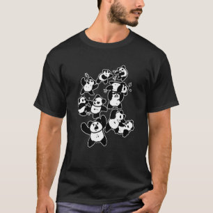 T-shirt Pandamonium - Drôle combat Panda Bear