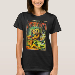 T-shirt Pandamonium Funny Panda horreur poster
