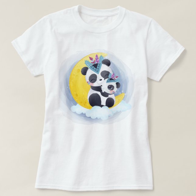 T-shirt Pandas (Design devant)