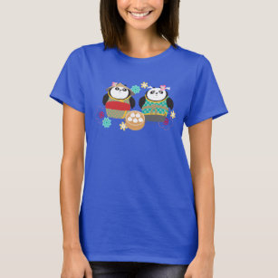 T-shirt Pandas avec Dumplings
