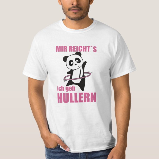 T-shirt Pandas Die Hullern Sport Mignons Animaux Ours Ours (Devant)