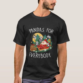 T-shirt Pandas Pour Tout Le Monde Panda Pour Et