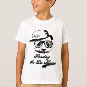 T-shirt Pandaz dans la Chambre du DA. Panda de ghetto